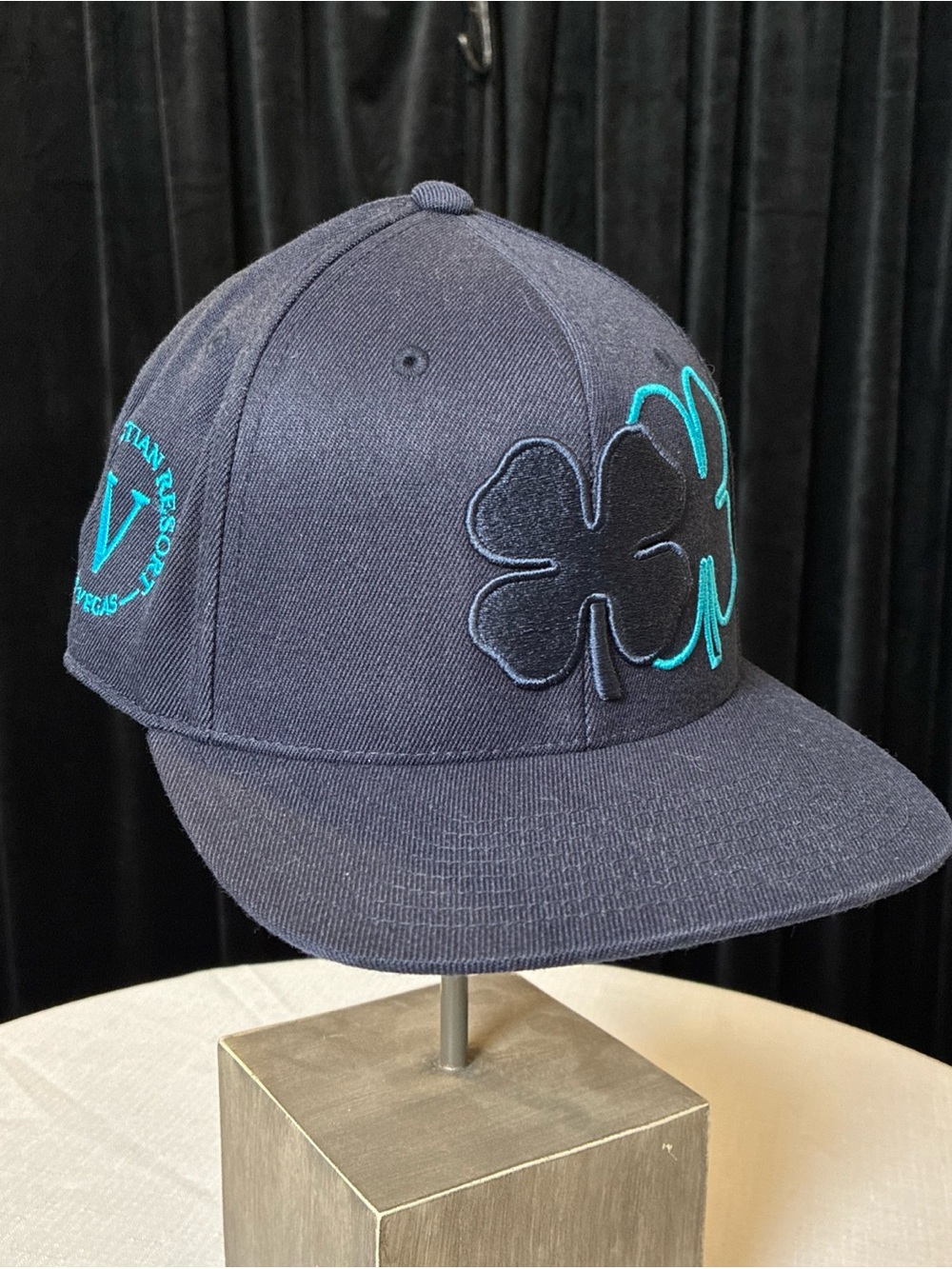Black Clover The Venetian Las Vegas Navy Embroidered Baseball Cap